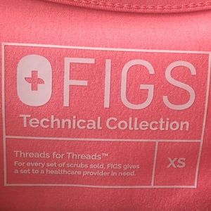 NEW FIGS SCRUBS, RETIRED PINK